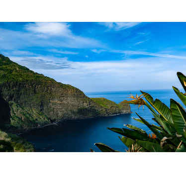 Papier peint mural mer Forteresse de faial - TenStickers