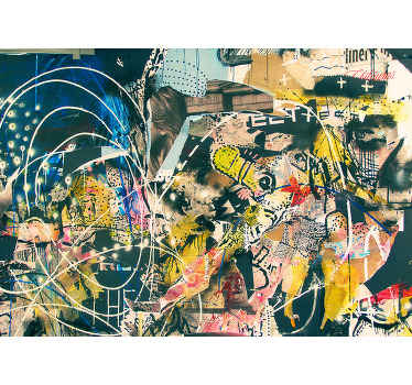 Urban Street Art graffiti wall mural - TenStickers