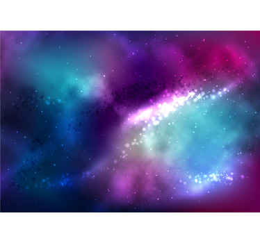 Fototapeta kosmos projekt galaktyki kosmicznej - TenStickers