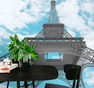 Under eiffeltårnet fototapet byer - Tenstickers