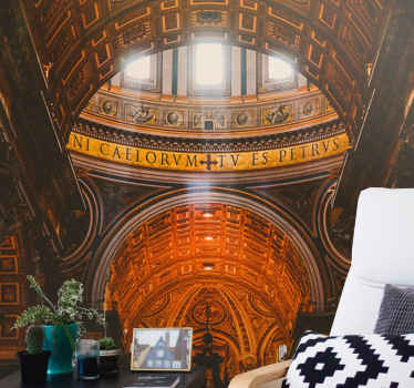 Mural para salón Cúpula catedral - TenVinilo