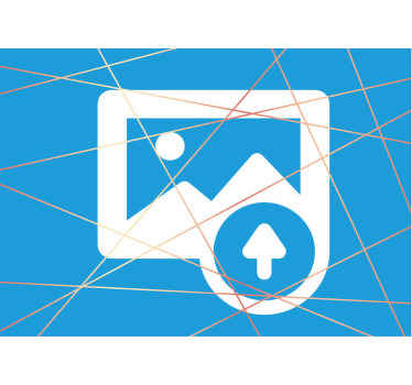 Mural de perete forme geometrice aurii 3d - TenStickers