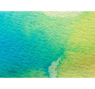 Abstract watercolor light green  Wall Murals - TenStickers