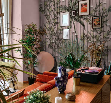 Bamboo Chinoiserie  zen mural - TenStickers