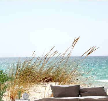 Beach cane grass nature wall mural - TenStickers