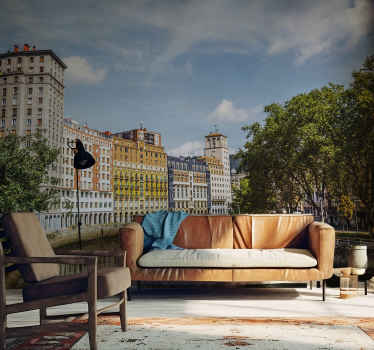 Fotomural ciudad bilbao Río Nervión - TenVinilo