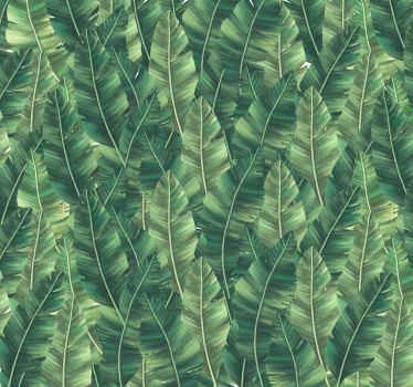 自然照片墙 大叶 - TenStickers