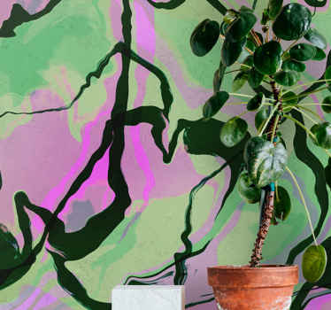 抽象照片墙有机形状构成 - TenStickers