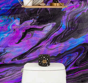 Neonové barevné mramorové designové fototapeta - TenStickers