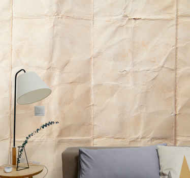 Vikt papper varmfärgad texturerad tapet - Tenstickers
