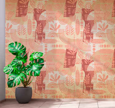 Other wall mural pattern geometric design - TenStickers