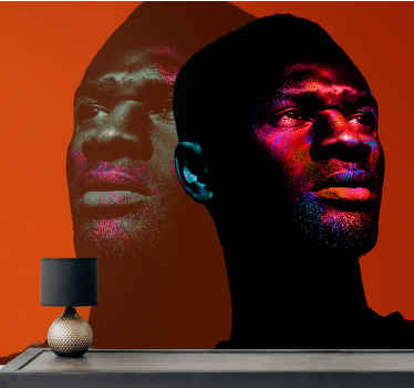 People colored fluorescent powder Wall Murals - TenStickers