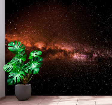 Fototapeta noční krása obloha pohled obývací pokoj - TenStickers