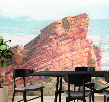 Skalní útvar estetická příroda fototapeta - TenStickers