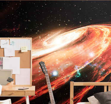 Milky Way Spiral Concept space wall mural - TenStickers