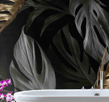 Fototapete Natur Elegante tropische blätter - TenStickers