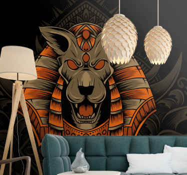 Mural para habitaciones Dios egipcio anubis - TenVinilo