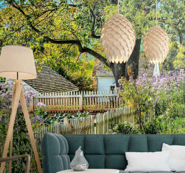 Fototapeta "cottagecore" jarní pohledy na přírodu - TenStickers