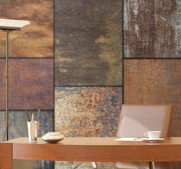 Block av industriell modern fototapeta - Tenstickers