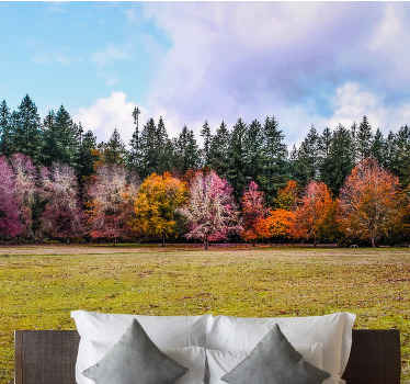 Fotomural habitación matrimonio Parque natural al aire libre - TenVinilo