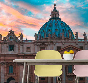 St. peter's basilica in vatican city wall mural - TenStickers