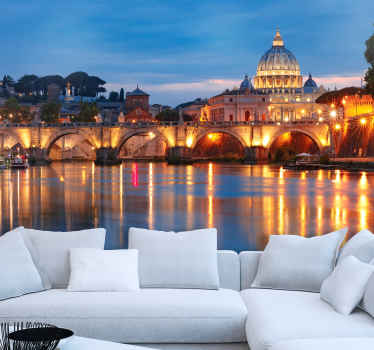 바티칸 시국에 반영된 벽화 - TenStickers