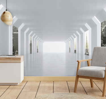 Fototapete 3D Effekt new york city - TenStickers