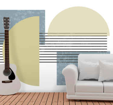 Fototapet design modern arta contemporana - TenStickers