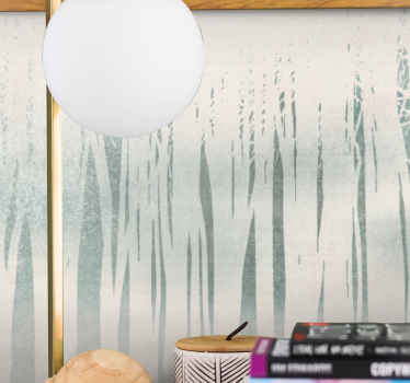 Scandinavian style forest Abstract Wall Murals - TenStickers