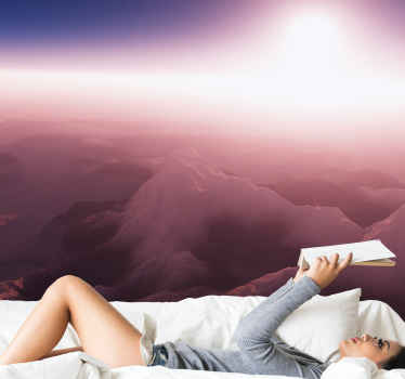 Horská fototapeta klidný horský vrchol - TenStickers