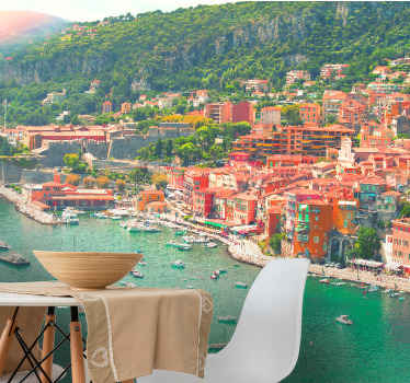 Fototapet plaja riviera franceza - TenStickers
