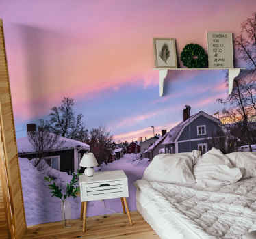 Kiruna landskap fototapeta - Tenstickers