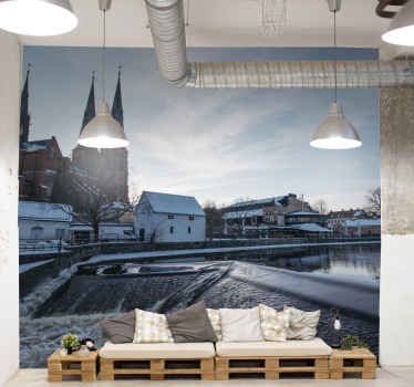 Uppsala stor fototapet - Tenstickers