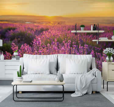 Papier peint panoramique nature Provence - TenStickers