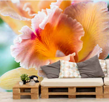 Papier peint panoramique orchidées - TenStickers