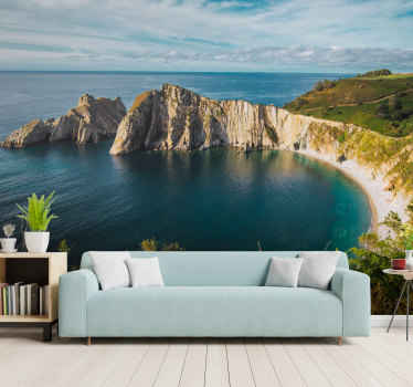 Fotomural mar Playa del silencio Asturias - TenVinilo