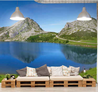 Fotomural lago Picos de Europa - TenVinilo