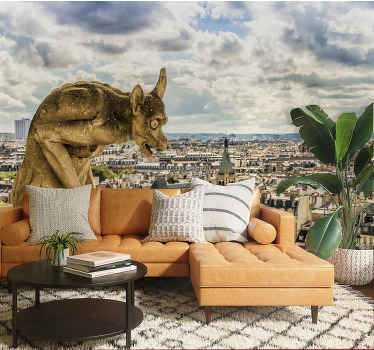 Photo murale gargouille gothique - TenStickers