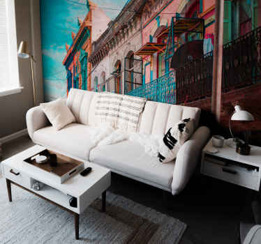 Fotomurales de ciudades Caminito buenos aires - TenVinilo