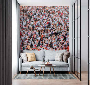 Fotomural de gente gente de Pamplona - TenVinilo