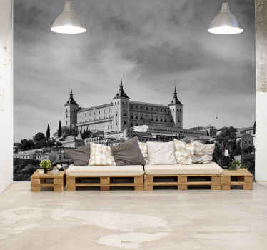 Fotomural ciudad Alcázar de Toledo - TenVinilo