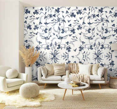 French vintage Toile wall mural - TenStickers