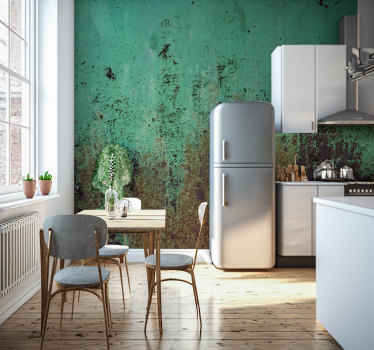 其他纹理和图案壁画 绿锈墙 - TenStickers