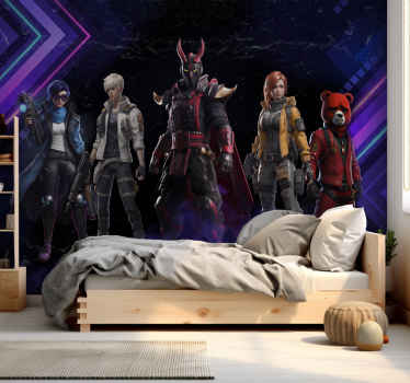 futuristic characters Teenage wall murals - TenStickers