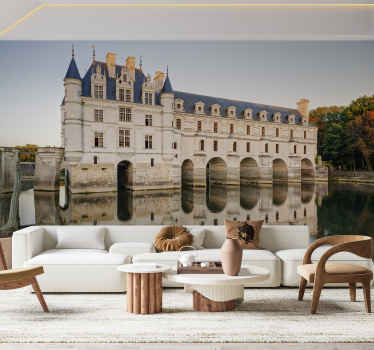 Tapisserie murale Château de Chenonceau - TenStickers