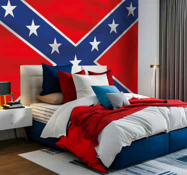 Confederate States of America wall mural - TenStickers