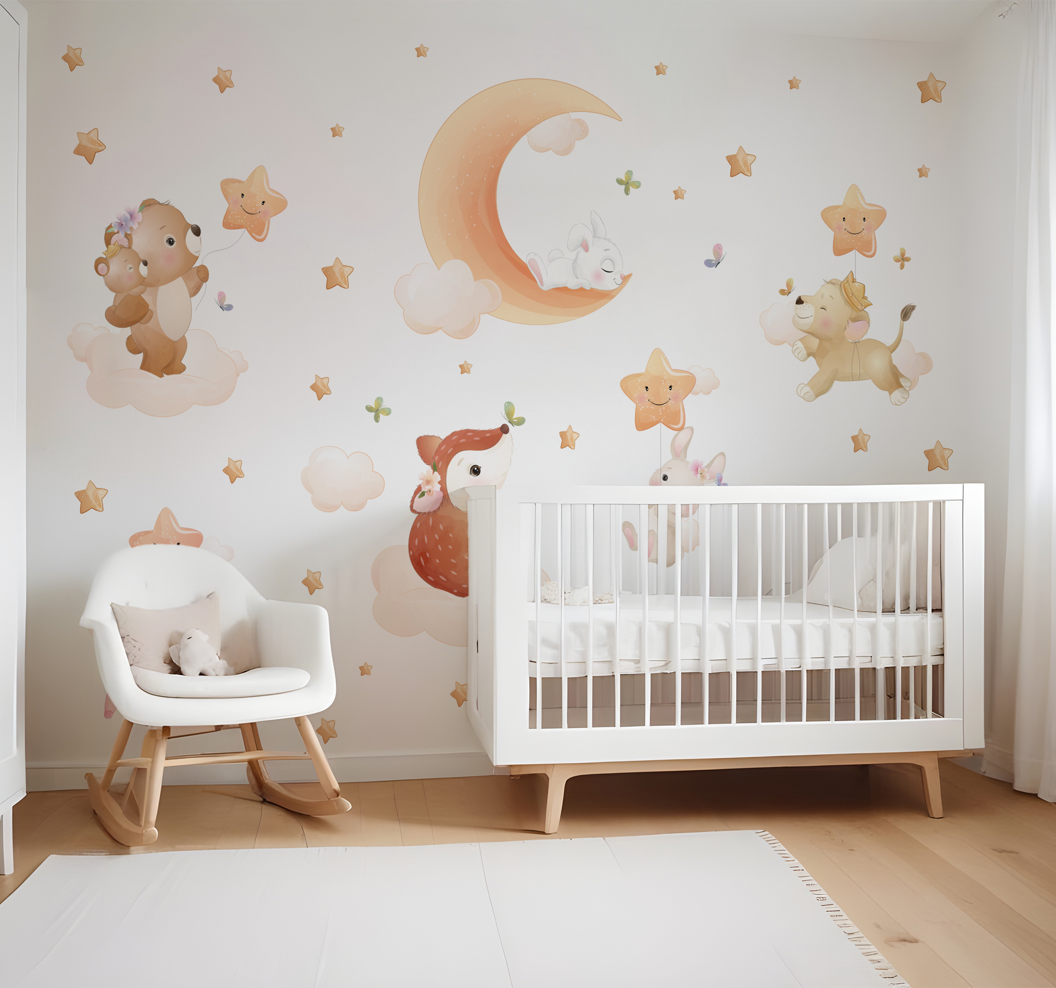 Fotomural bebé dulces sueños
