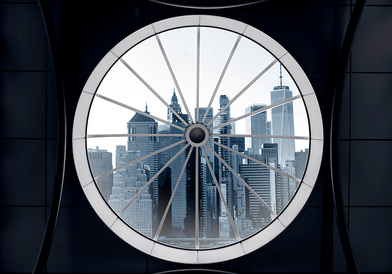 Sticker Mural 3D Spider-Man Ville - Autocollant Déco Bâtiments Et Trous Réalistes, Pour Chambre Enfant