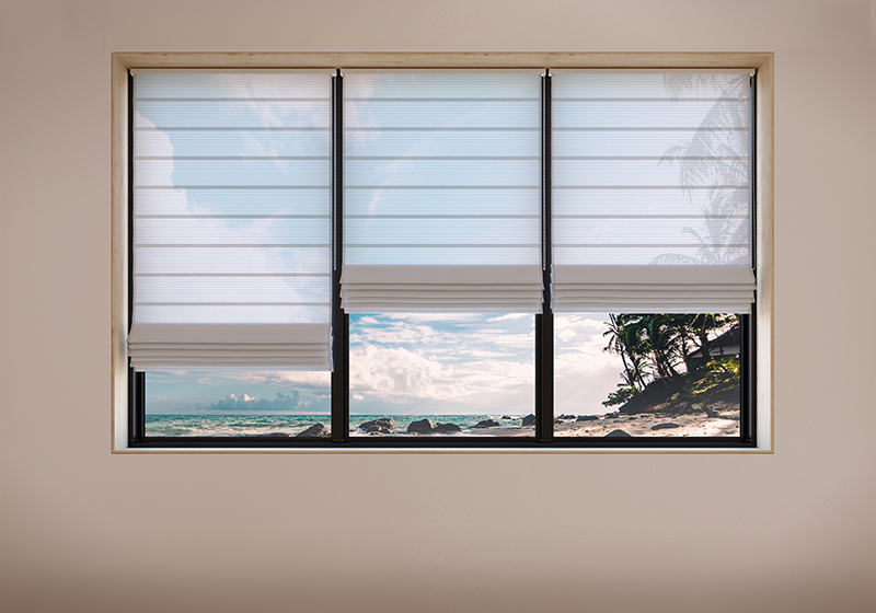 3D Effect Beach Wall Mural - TenStickers