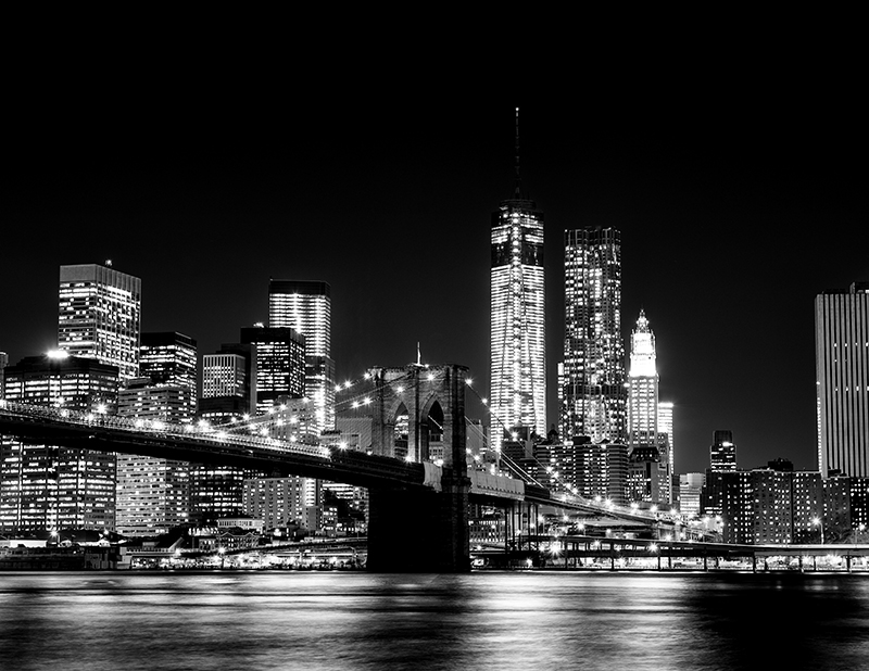 New york East river new york wall mural - TenStickers